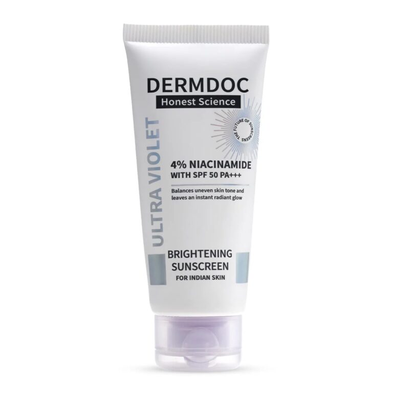 DERMDOC 4% Niacinamide Brightening Sunscreen SPF 50